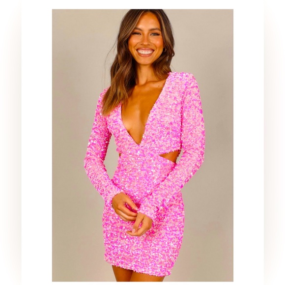 Petal and Pup sequin mini dress - Picture 1 of 5